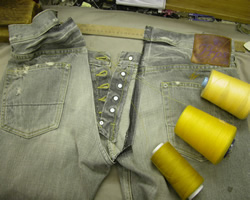 Denim Jean Waist Alteration